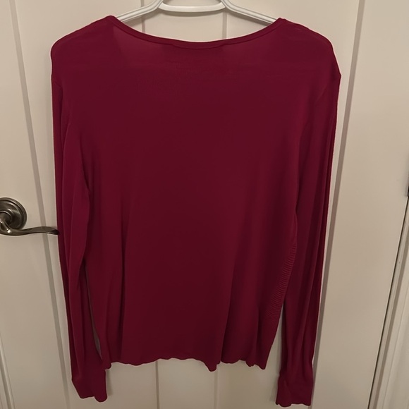 Contemporaine Fuschia Pink Sweater, size M - Picture 5 of 5
